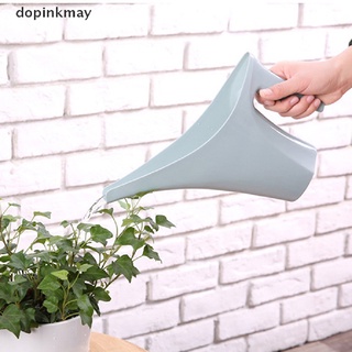dopinkmay plástico flor riego hervidor de agua de jardinería jardín patio riego riego puede co