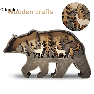 Venta compacto oso marrón decoración oso marrón artesanía decoración de uso múltiple para navidad