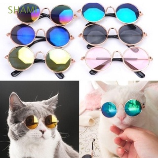 shami accesorios para perros/lentes multicolores para mascotas/gafas de sol/lentes de sol/fotos/accesorios/suministros de gato/perro encantador para mascotas/multicolor