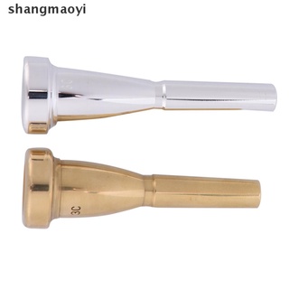 [shangmaoyi] silver gold meg 3c tamaño durable trompeta de metal boquilla para trompeta c trompeta [shangmaoyi]