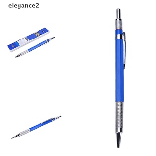 [elegance2] 2b 2 mm soporte de plomo automático mecánico dibujo dibujo lápiz 12 cables recambios, [elegance2]