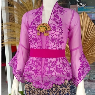 ¡blusa Javanese se convierte en un último motivo de bordado súper hermoso! ¡super Aguja PRIBADI dedo! El mejor vendedor