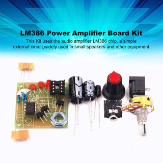 Zhongling Placa Amplificadora De audio Lm386 Super Mini 3v-12v Para Kit Diy electrónico