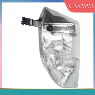 [casawa] Casco de soldadura de papel de aluminio de alta resistencia a temperatura de PC lente soldador gafas