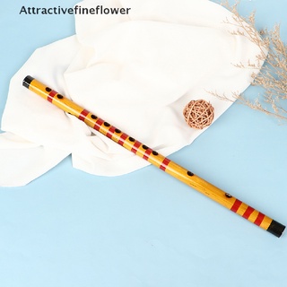 [aff] 1 pieza instrumento musical de bambú de flauta profesional hecho a mano para estudiantes principiantes/atractivefineflower