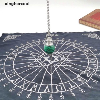 [xinghercool] Mantel De Tarot Adivinación Almohadilla De Tarjeta Pendulum Runa Altar Caliente