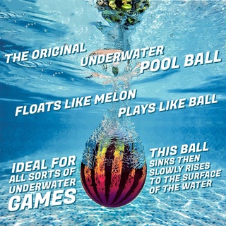 Pelota sandía The Ultimate juego De Piscina De 9 pulgadas Para debajo del agua pasa muy adecuado Para múltiples juegos De agua