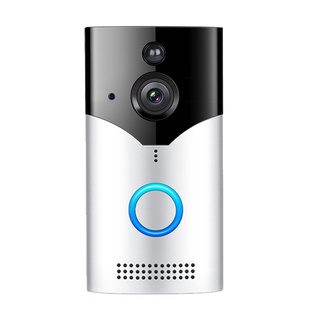 1080p inalámbrico timbre cámara wifi con sistema de detector de movimiento para la seguridad del hogar impermeable vigilancia de vídeo (2)