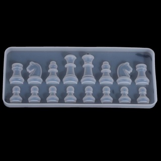 [twoseven] molde de silicona para resina internacional en forma de ajedrez silicona uv resina diy moldes [twoseven]