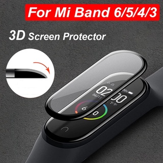 Protector De Pantalla 3D Para Mi band 6 5 4 Cubierta Protectora De Película Para Xiaomi Miband 4/5/6 4 5