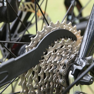 babykids interesante cadena de bicicleta limpia cepillo de nailon limpieza de bicicleta limpiador de ciclismo herramienta