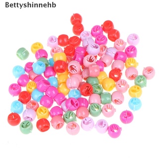 bhb> 100 clips de garra de pelo mini para mujeres niñas lindos colores caramelo perlas headwear bien