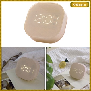 pequeño cubo mesita de noche digital despertador magnético/viaje temporizador de cocina (3)