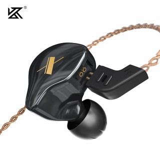 Kz EDX Crystal 1DD HIFI In-Ear auriculares Monitor de música auriculares de habla para juegos auriculares deportivos cancelación de ruido auriculares KZ ZSX ZAX ZS10 Pro ZSN Pro ZST Pro ZS3