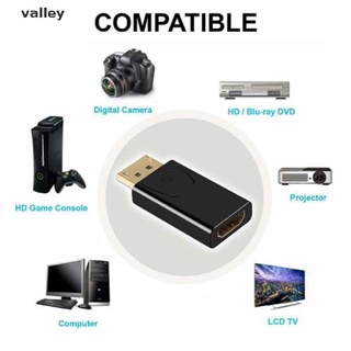 Valley Display Port A HDMI Displayport DP Cable Adaptador De Vídeo HDTV PC 4K CO