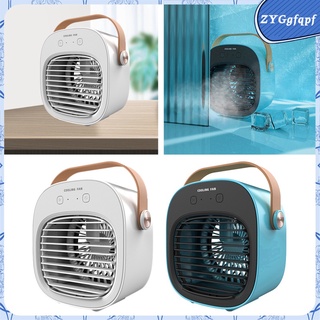 portátil aire acondicionado mini ventilador de refrigeración dormitorio enfriador de aire usb escritorio