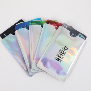 Anti robo para RFID Protector de tarjeta de crédito bloqueo titular de la tarjeta de la funda de la piel caso cubre protección banco tarjeta caso nuevo caliente (5)