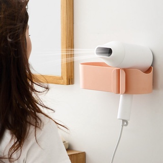 Yousiju secador de pelo para colgar en la pared, estante para secador de pelo para baño, estante para secador de pelo para el hogar (1)