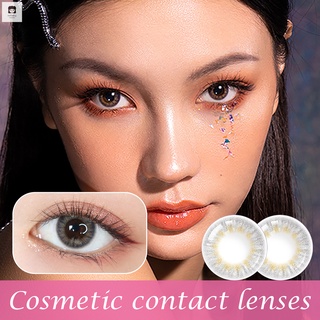 10 pzs lentes de contacto de colores cómodos lentes de contacto cosméticos de Color natural