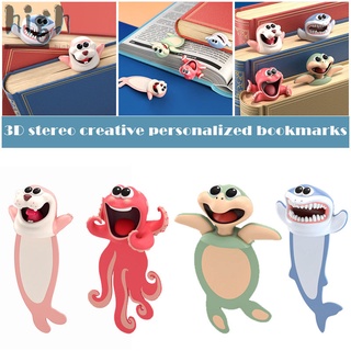 wacky marcador estéreo kawaii de dibujos animados marcadores 3d animal wacky marcadores para libro