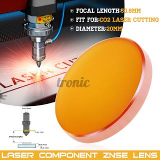 Nuevo Lente Focal Znse Para Corte Laser Diam Co2 20mm Fl: 1 "1.5" 2" 2.5" 3" 4"