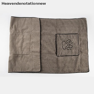 【HDN】 Pet Cat Dog Towel Super Absorbent Dog Bathrobe Microfiber Bath Towels 【Heavendenotationnew】