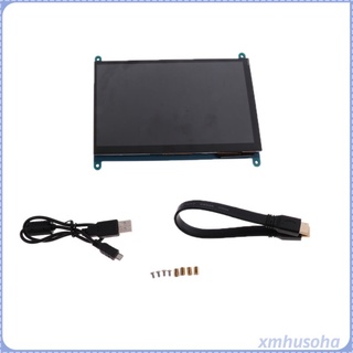 Pantalla Táctil Capacitiva De 7 " HDMI LCD 1024x600 Para Raspberry Pi 3 2 1