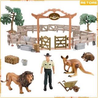 Figuras De Plástico Realistas De animales/juguetes salvajes/juguetes infantiles