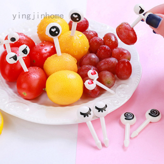 Yingjinhome Animal Manor lindo Mini cocina con signo de Bento horquilla de fruta