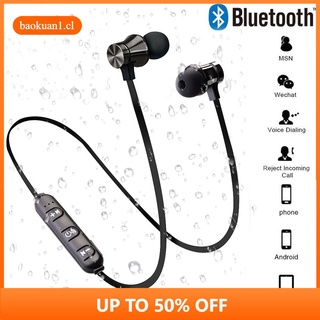 Major promotions Audífonos inalámbricos Bluetooth 4.2 magnéticos Xt11 deportivos correr inalámbricos Bluetooth auriculares