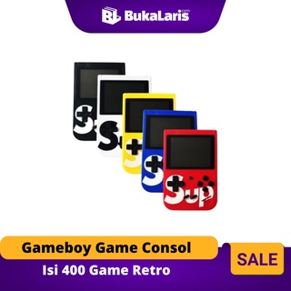Consola de juegos Sup Gameboy 3 pulgadas 400 juegos Retro FC Classic Gamebox - negro