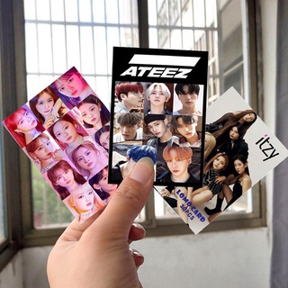 Kpop SEVENTEEN Astro ATEEZ HD Photocard Papel Lomo Tarjeta ITZY Izone Foto Colectiva Tarjetas (6)