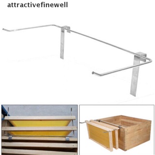 [attractivefinewell] Beekeeper Stainless Steel Beekeeping Frame Holder Bee Hive Perch Side Mount