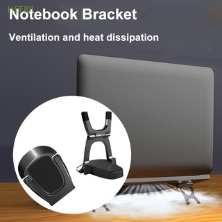 HEEBII mini Notebook Holder Portable Cooling Bracket Laptop Stand Vertical New Metal Non-slip Base Foldable Stand