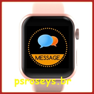 Reloj Inteligente psroseys888 Y68Plus con monitoreo De salud/pulsera Inteligente con pantalla a color