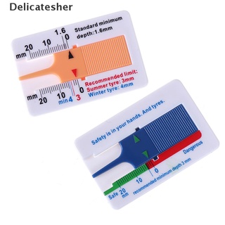 [delicatesher] 0-20 mm neumático de coche de la banda de rodadura de la profundidad medidor medidor herramienta caliente