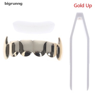[Bigr] Hip Hop Teeth Grillz Top & Bottom Grill Mouth Teeth Grills Gangster Jewelry Gift CO580 (3)