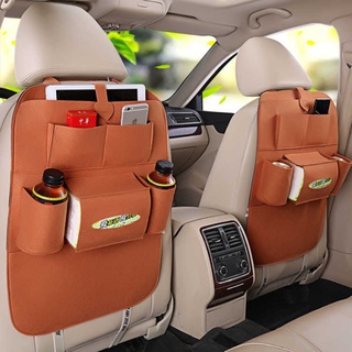 coche auto asiento trasero multi-bolsillo bolsa de almacenamiento organizador de asiento de coche