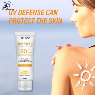Protector Solar Crema Potente Bloqueador Loción SPF90 PA + + Corrector De Larga Duración Verano Playa Protección Facial Para Cuerpo 40g
