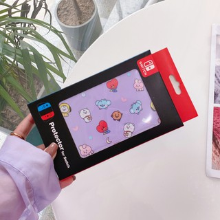 Nintendo Switch caso BTS dibujos animados pintado Shell suave TPU cubierta para Switch & Joy-Con (9)