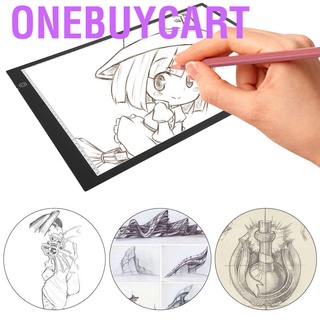 Onebuycart LED tablero de pintura Artcraft almohadilla diseño dibujo caja de luz Tracer Ultra-delgado adultos para niños