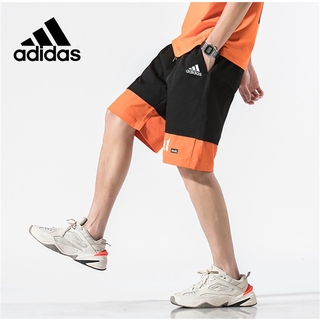 Pantalones cortos Adidas talla grande para hombre con Costura Casual