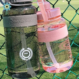 Botella de agua de 1.5l/2L de gran capacidad libre de BPA botellas deportivas botella de beber al aire libre portátil hervidor de agua YR