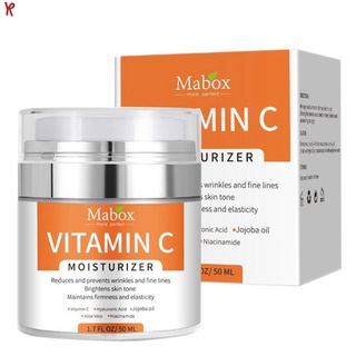 MABOX Vitamin C Moisturizer Anti Wrinkle Moisturizer Brighten FACE CREAM Vitamin C Serum for Face 50ML