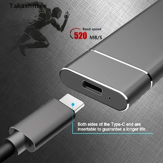 (Takashitree) Nuevo Mini SSD De Alta Velocidad Externo M . 2 Disco De Estado Sólido Almacenamiento Masivo (1)