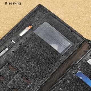 riseskhg 5pcs tarjeta de crédito tamaño 3* lupa de lectura lupa de bolsillo lupa *venta caliente