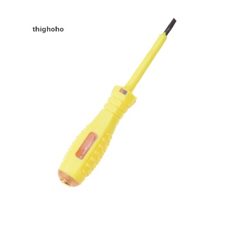 Thighoho Screwdriver Voltage Test Electrical Tester Pen 220V Power Detector Probe Pen CO