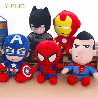 Yuduo juguete De peluche suave De los vengadores/iron man/Marvel/Batman/América/capitán