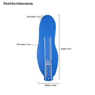 [fashionbanana] Dispositivo de medición de pies para adultos, tamaño de zapato, herramienta de medida caliente (9)