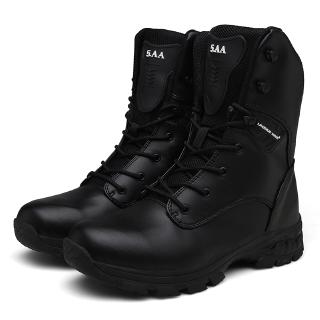 5aa original swat táctico bota botas de combate botas militares impermeables botas del ejército de los hombres al aire libre senderismo combate swat boot kasut tentera zapatos de entrenamiento